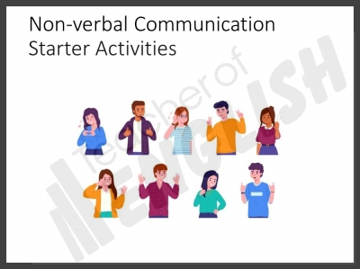 Non-verbal Communication Starter Activities Teaching Resources